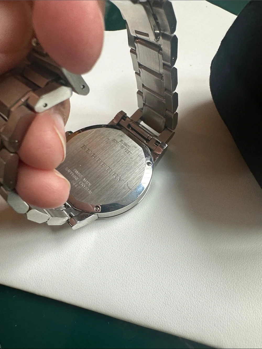 Burberry Men's Chronograph The City Silver 42mm Watch